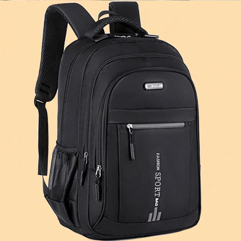 Ladies' Backpack, Female Korean Version, Trendy Large Capacity, High School, Middle School, Student Backpack, Travel Bag, Comput