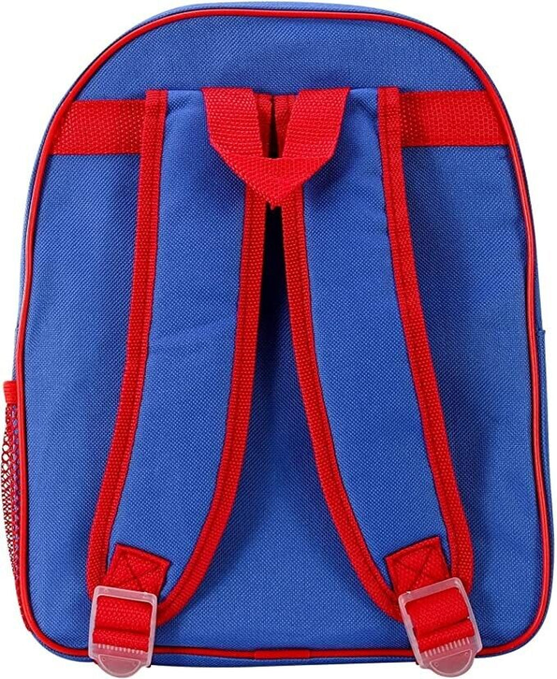 Spiderman Backpack School Bag for Kids Boys Girls Travel Blue Crawler