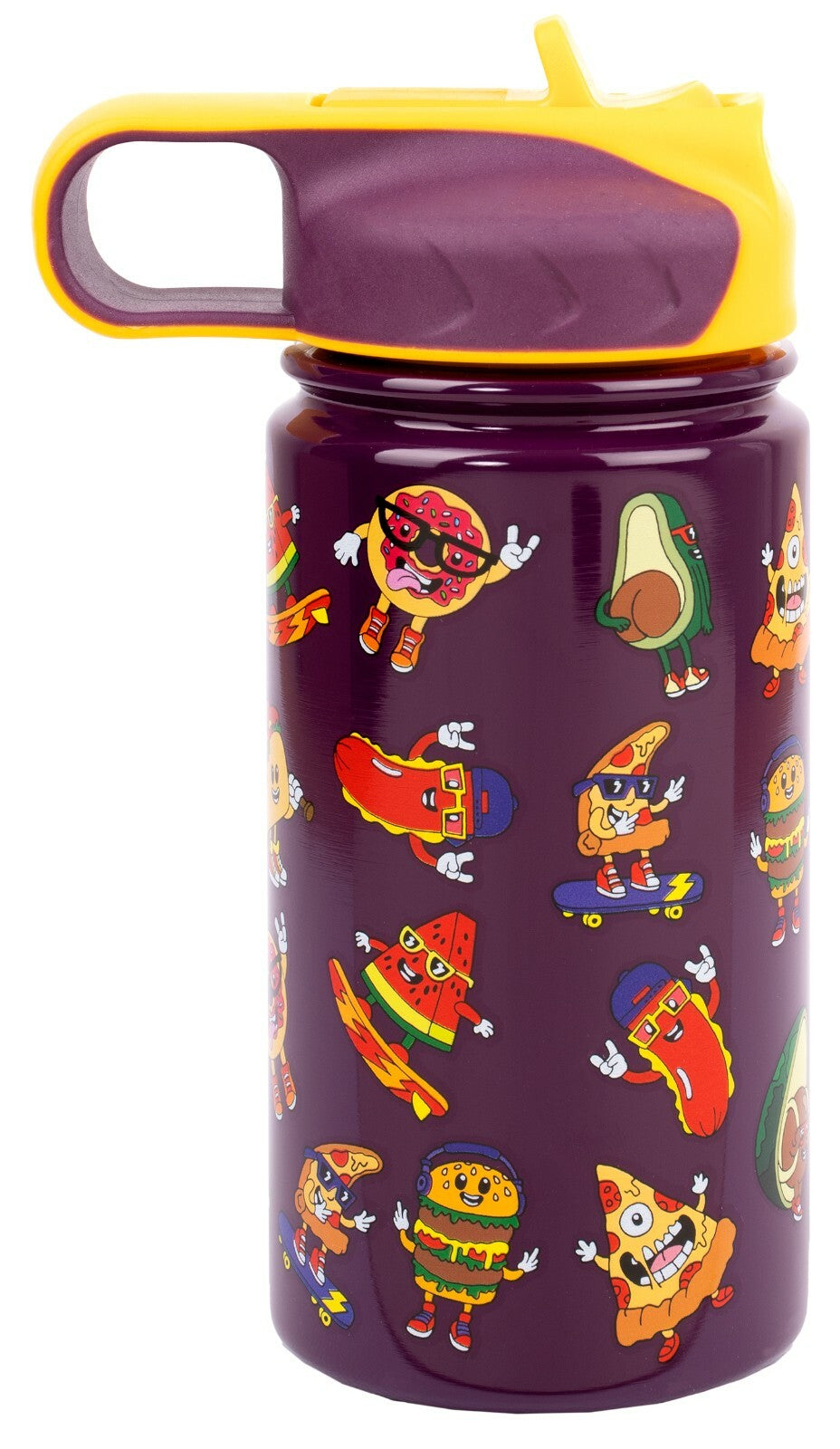 Kids Stainless Steel Bottle with Straw BPA Free 350 Ml Insulated Double Wall