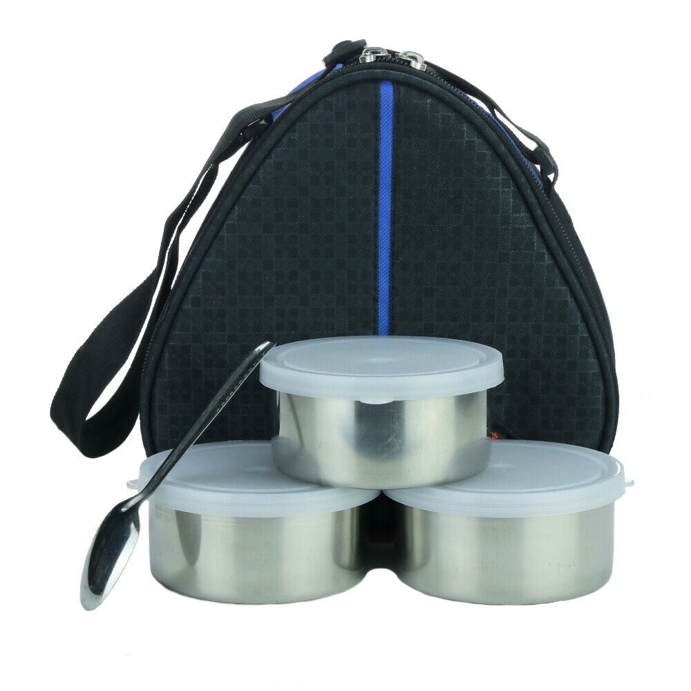 Lunch Bag Adults Children Kids Tiffin Stackable Picnic School Food Storage Box