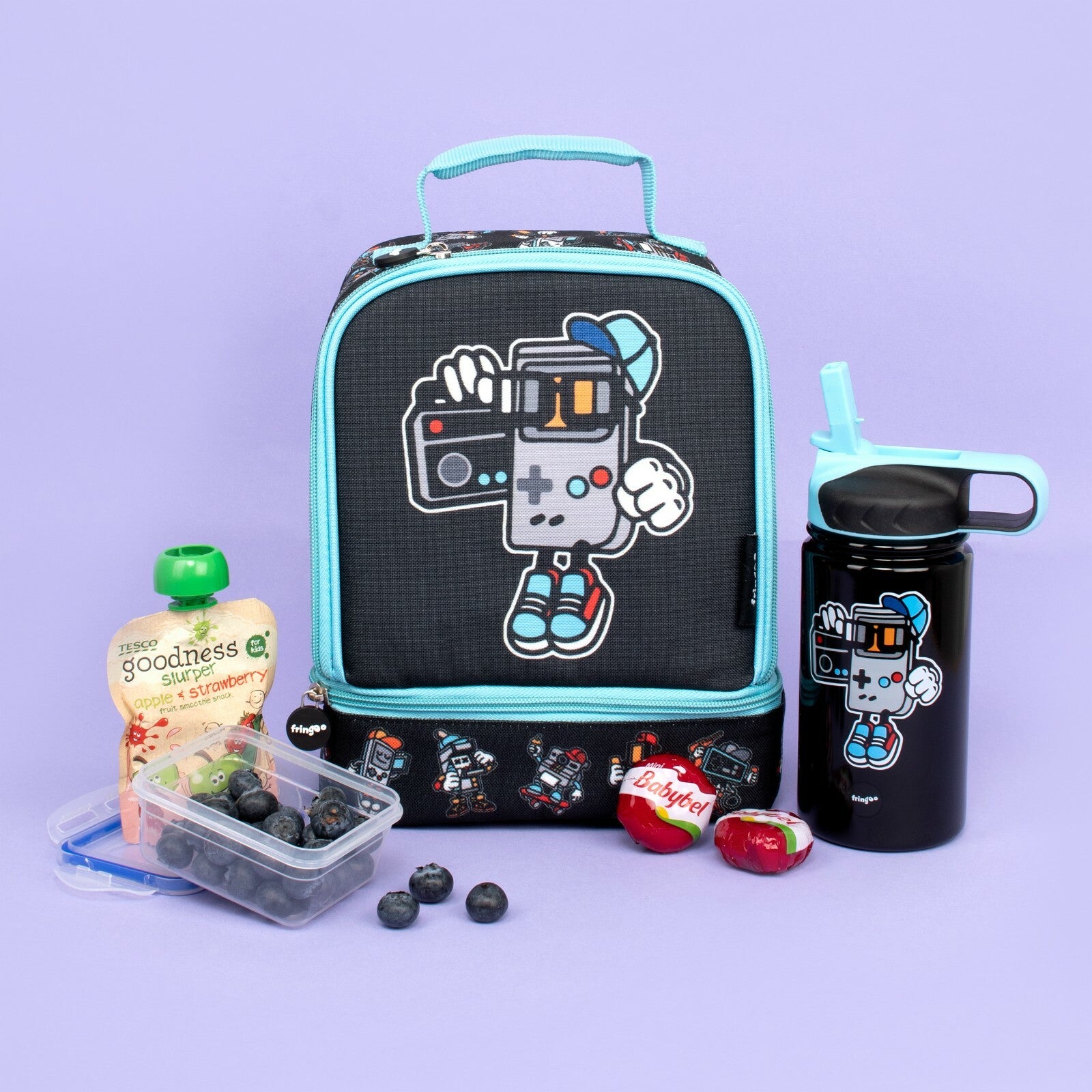 Kids Stainless Steel Bottle with Straw BPA Free 350 Ml Insulated Double Wall