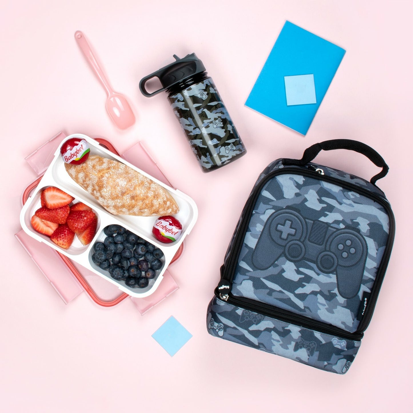 Kids Stainless Steel Bottle with Straw BPA Free 350 Ml Insulated Double Wall