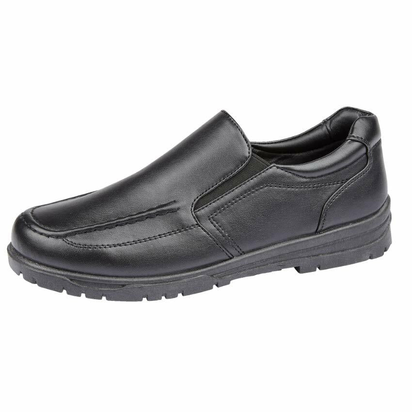 Boys Faux Leather School Shoes Kids Smart Wedding Formal Back to School Shoes